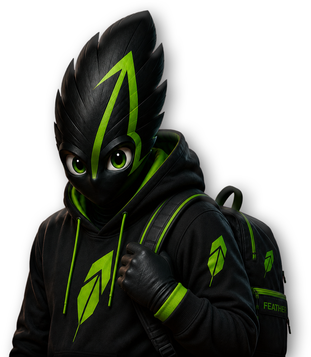 Feather, the hero of Robinhood Chain
